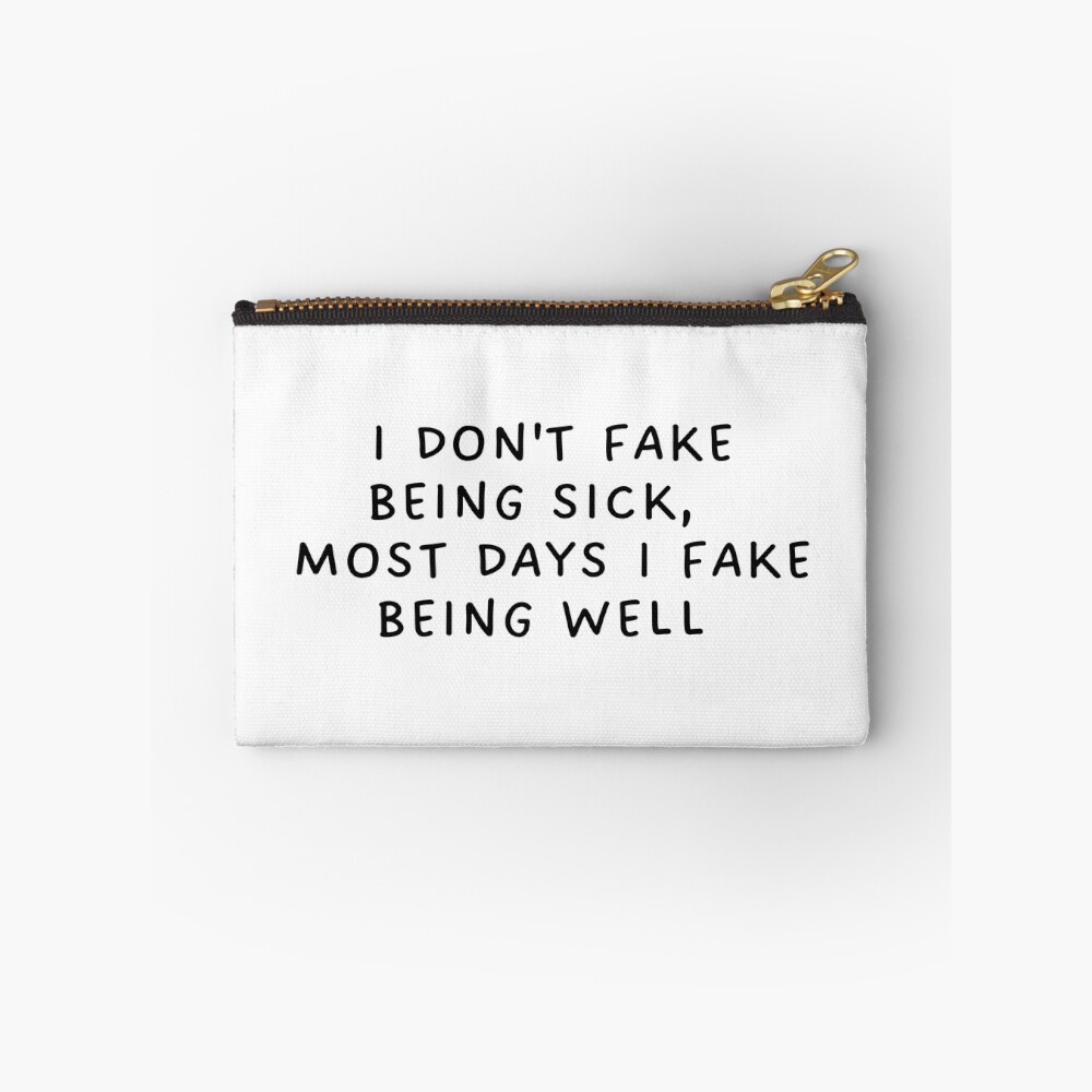 Item preview, Zipper Pouch designed and sold by chronisch.sichtbar.