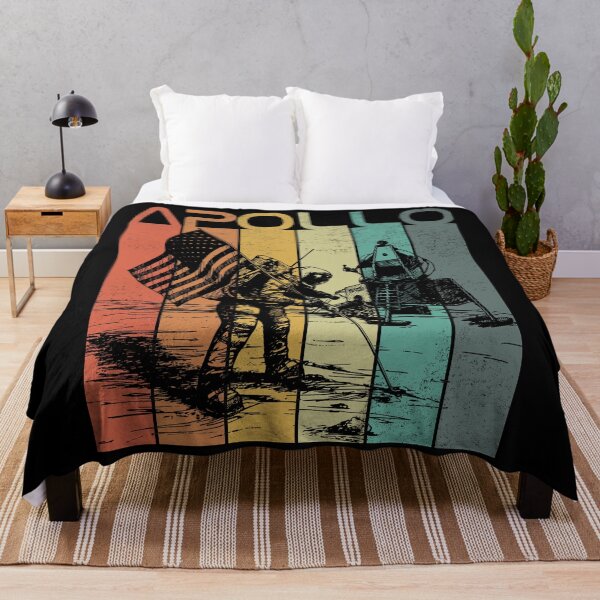 Item preview, Nerdy Apollo Retro Moon Landing Vintage Astronaut Graphic designed and sold by MathWare MathClips.