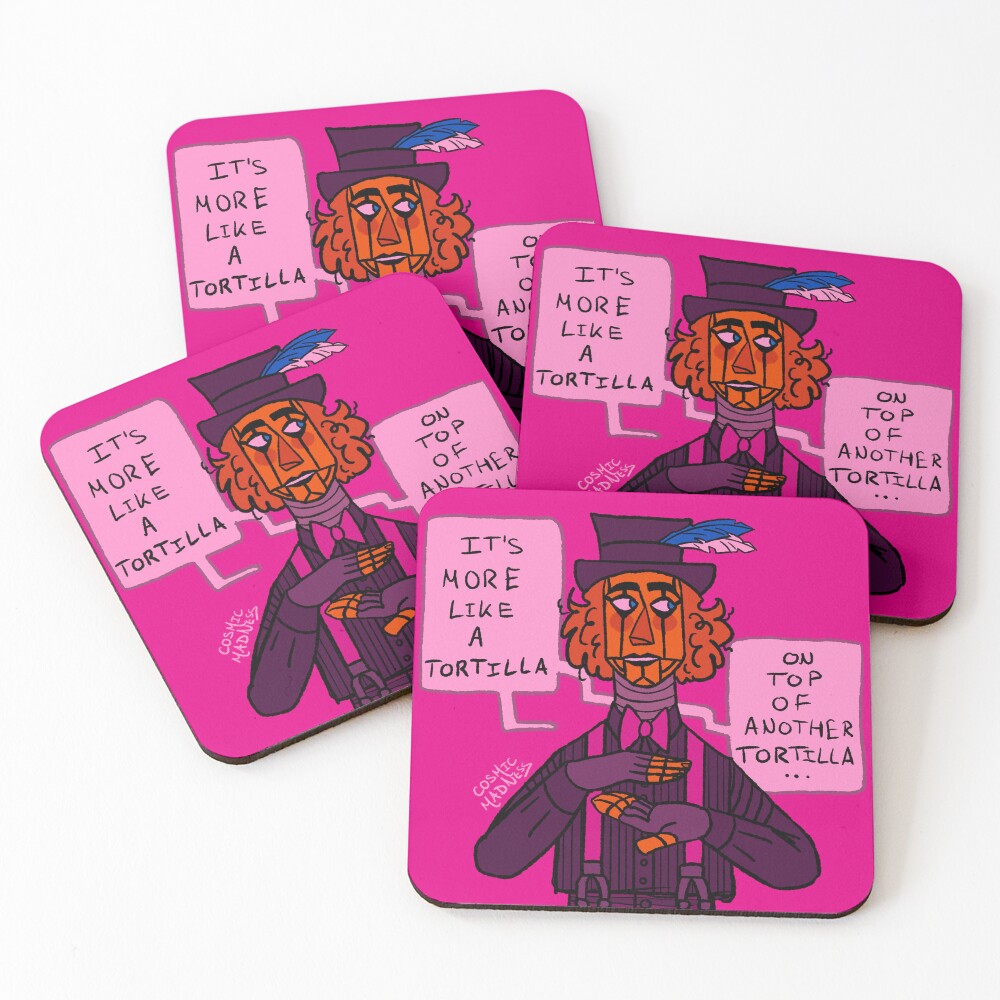 Item preview, Coasters (Set of 4) designed and sold by transgoondis.