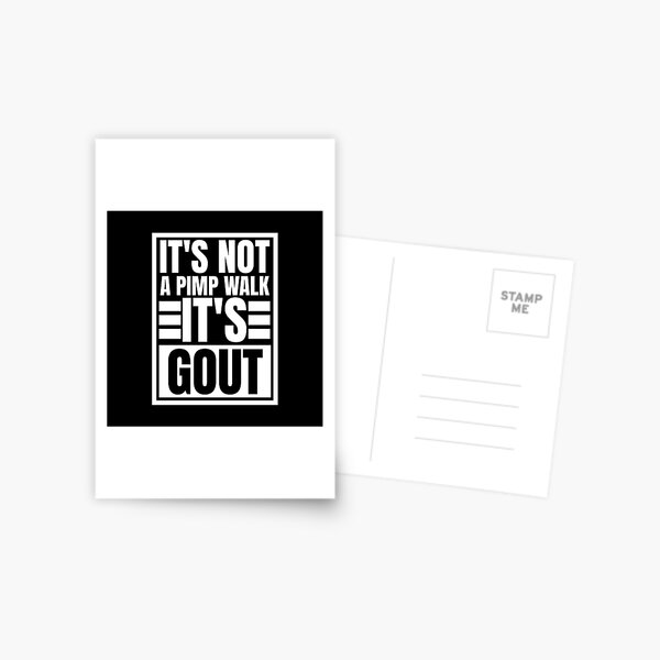 Item preview, No es un paseo de proxeneta, es gota. designed and sold by Dondonmart.