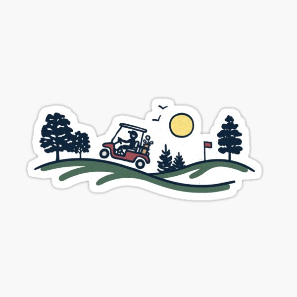 Item preview, Vista del carrito de golf designed and sold by Gbriel3.
