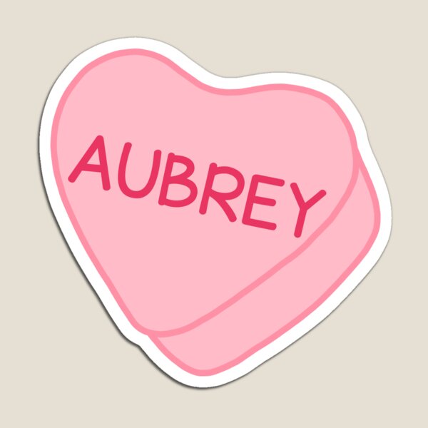 Aperçu de l'œuvre Aubrey Nom Rose Bonbon Cœur Doux Cœur Mignon créée et vendue par SlimyFish.