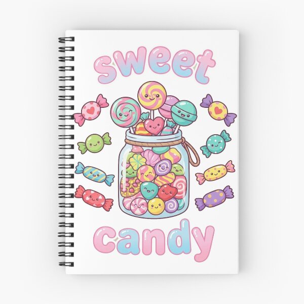 Item preview, Sweet Candy Kawaii Jar Design – Cute Colorful Candy Cartoon Illustration for Candy Lovers designed and sold by morning sun.