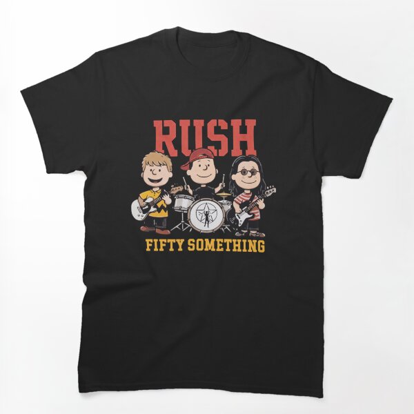 Item preview, RUSH Estilo de dibujos animados de cincuenta y tantos años - Banda Rush designed and sold by AmetheaVex.