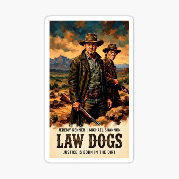 Item preview, Homenaje artístico a Law Dogs Western Action designed and sold by Art's Diner.