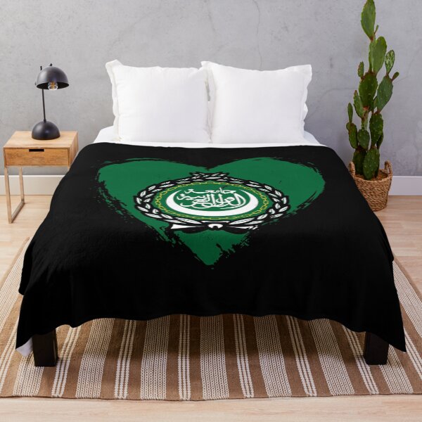 Item preview, Distressed Arab League Flag Heart ARAB designed and sold by shitpostee.