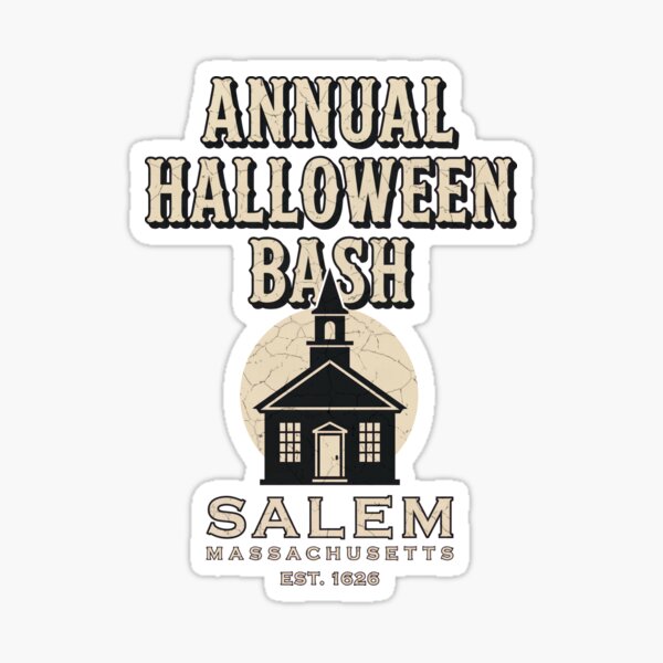 Aperçu de l'œuvre Fête annuelle d'Halloween à Salem, Massachusetts, la ville des sorcières créée et vendue par WholeLifePress.