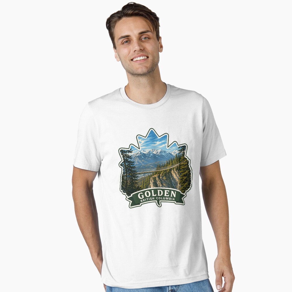 Vista previa del artículo con la obra «Camiseta esencial», diseñado y vendido por devonclemon.