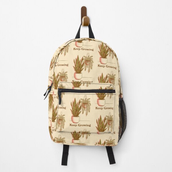 Item preview, Keep Growing Vintage Houseplant Illustration designed and sold by DailyVines.