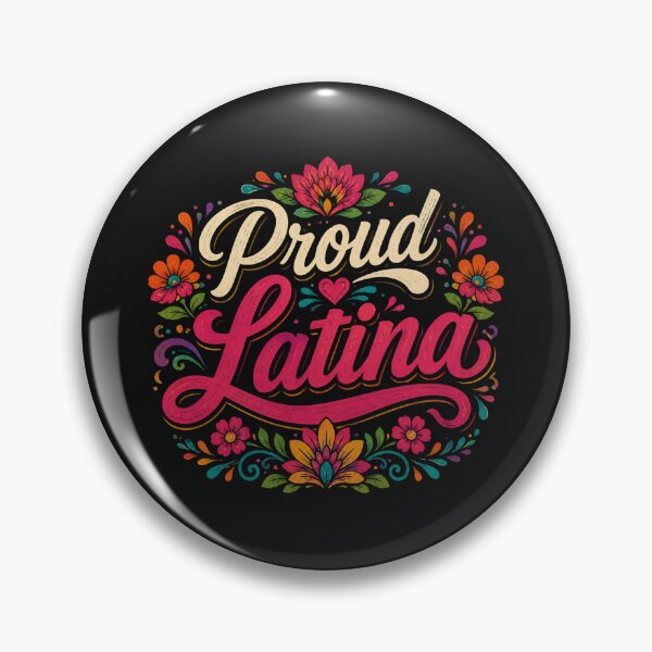 Item preview, Latina orgullosa | Diseño tipográfico floral colorido para el Mes de la Herencia Hispana designed and sold by RJACreative.