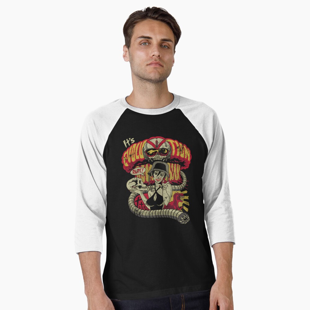 Aperçu de l'œuvre T-shirt baseball manches ¾ créée et vendue par CasePhonedesign.