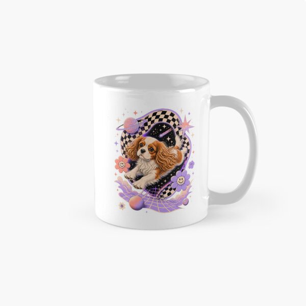 Aperçu de l'œuvre Cavalier King Charles Spaniel – Illustration mignonne pour amoureux des chiens créée et vendue par AMICO77.