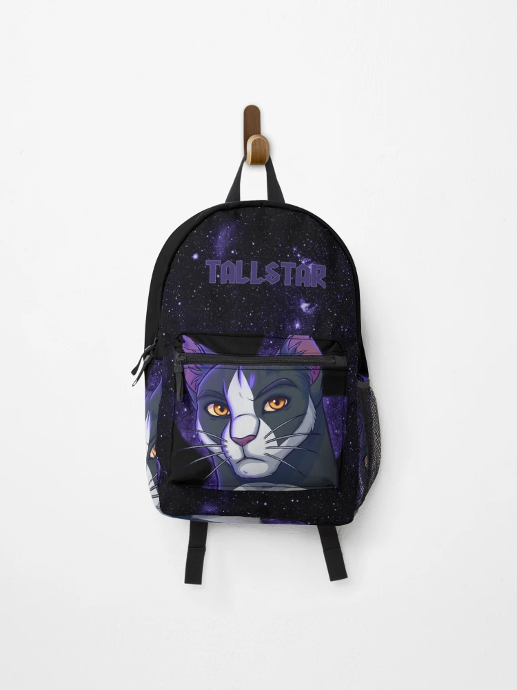 Aperçu 1 sur 3. Sac à dos avec l'œuvre Grand chat créée et vendue par dudinkah.
