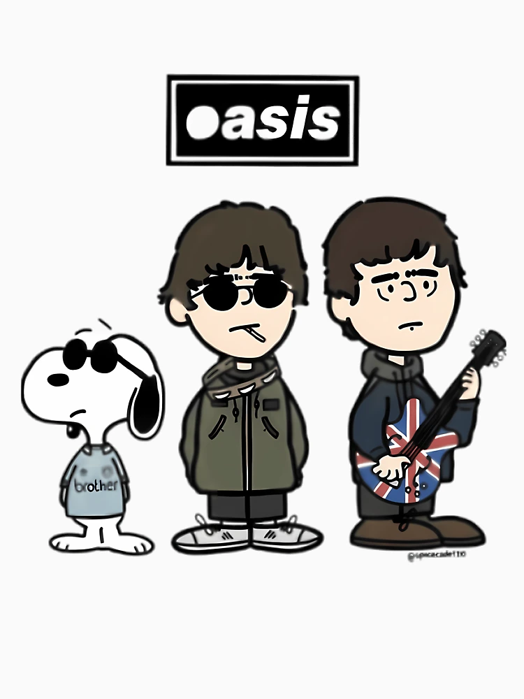 Imagen 7 de 7, Camiseta clásica con la obra El oasis de Snoopy, diseñada y vendida por OnayDesignUK.
