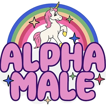 Artwork thumbnail, Alpha Male Classic Design by SunshineLeighA