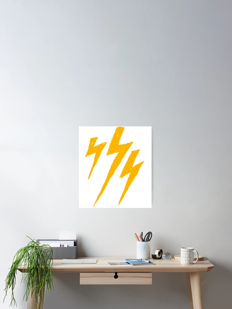 Thumbnail 2 of 3, Poster, Thunder designed and sold by leodvangStudio.