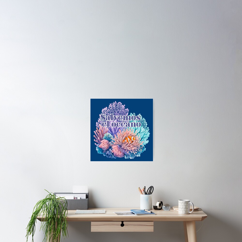 Vista previa del artículo con la obra «Póster», diseñado y vendido por DesignPMG.