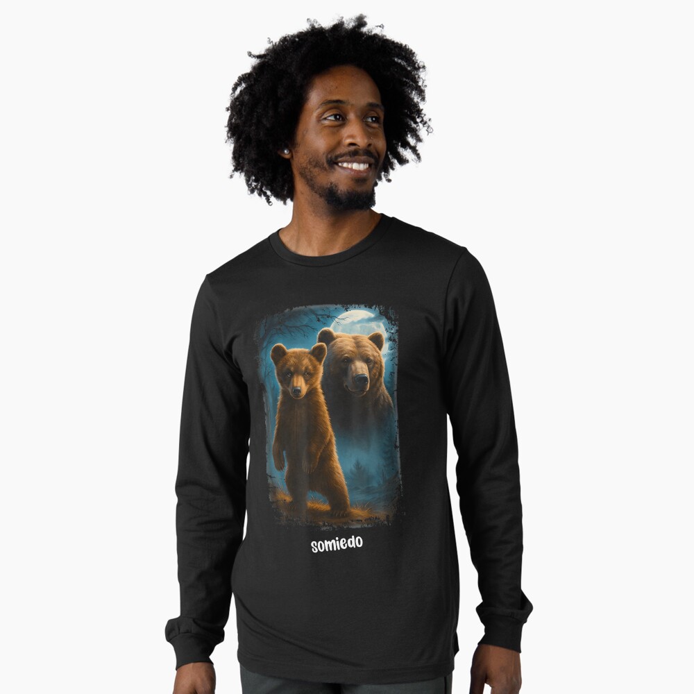 Aperçu de l'œuvre T-shirt manches longues créée et vendue par JamesCrArt.