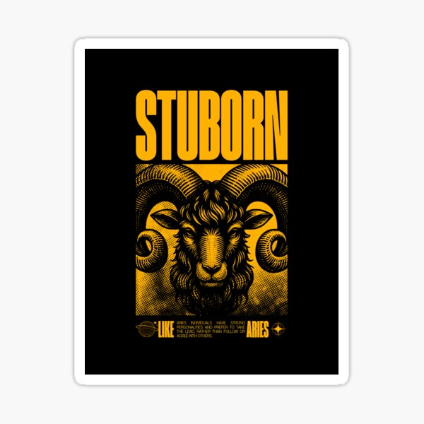 Aperçu de l'œuvre Stuborn créée et vendue par Atozproductservices.
