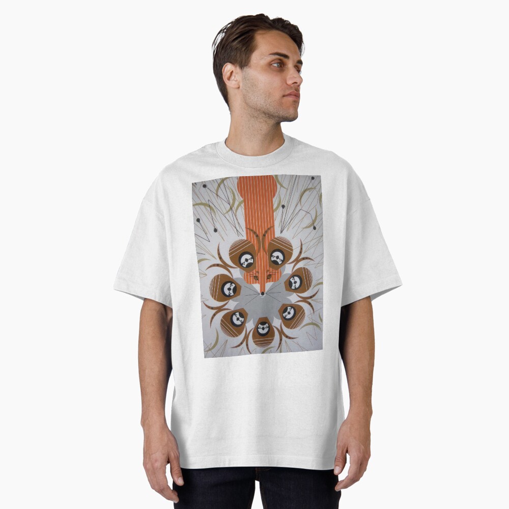 Vista previa del artículo con la obra «Camiseta oversize», diseñado y vendido por namikikkik.