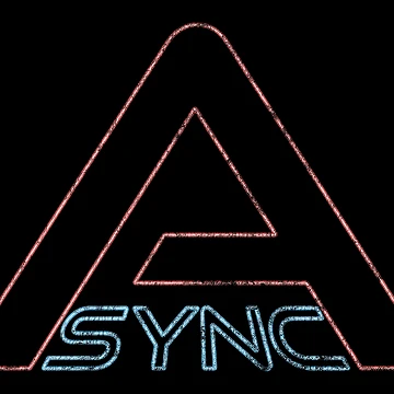 Artwork thumbnail, Async Neon Logo Backrooms Distressed by Power Up Prints