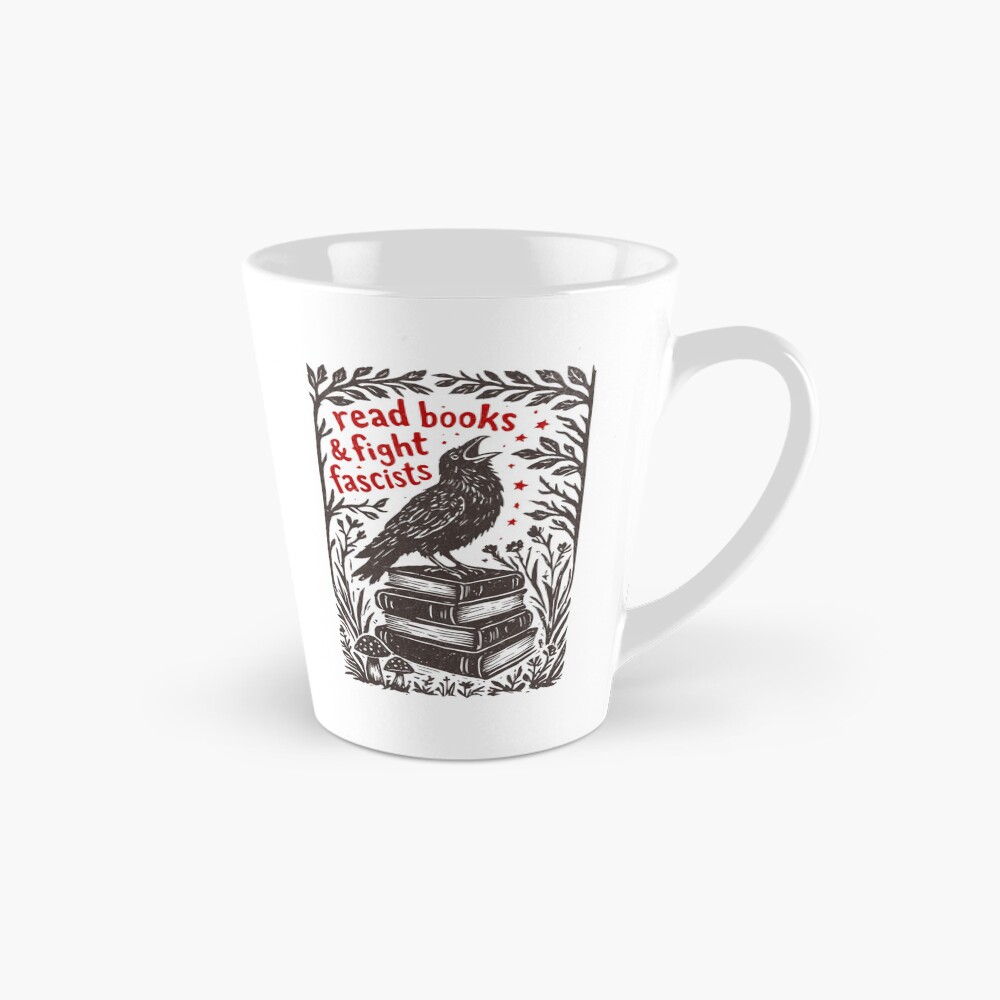 Vista previa del artículo con la obra «Taza cónica», diseñado y vendido por Riot-And-Hope.