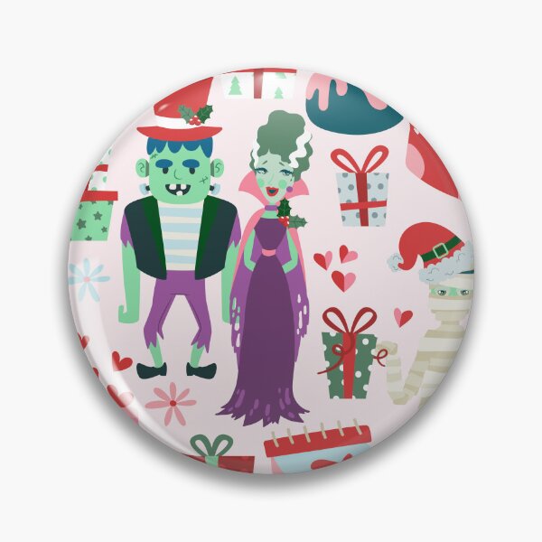 Item preview, Navidad gótica terror Novia Frankenstein Momia designed and sold by Gossip Rag.