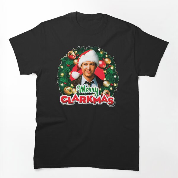Aperçu de l'œuvre Couronne de bonnets de Père Noël Griswold Joyeux créée et vendue par MacedoGuii.