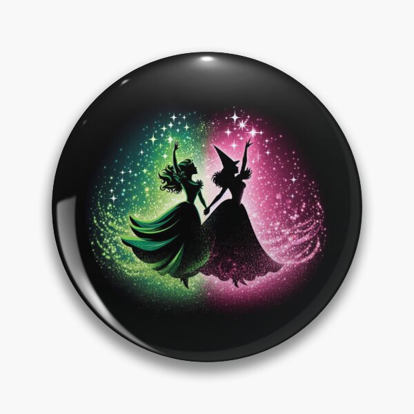 Artikelvorschau, Elphaba und Glinda – Das böse Musical trotzt der Schwerkraft entworfen und verkauft von NerdiPop.
