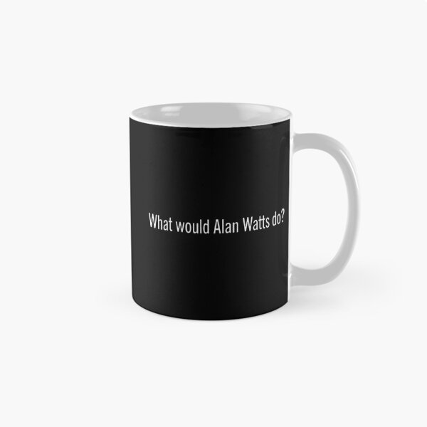 Aperçu de l'œuvre Que ferait Alan Watts ? créée et vendue par fejesrussh.