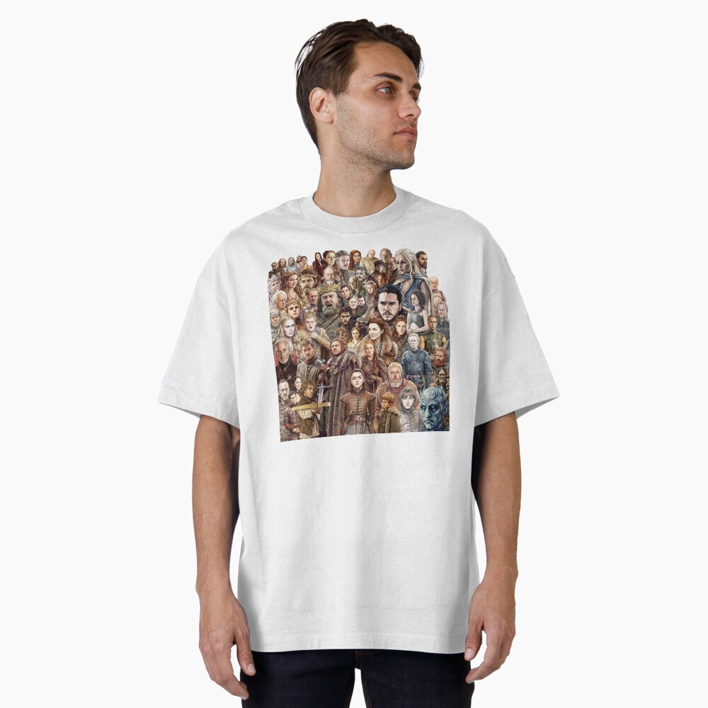 Aperçu de l'œuvre T-shirt oversize créée et vendue par LoveSomethingDifferent.