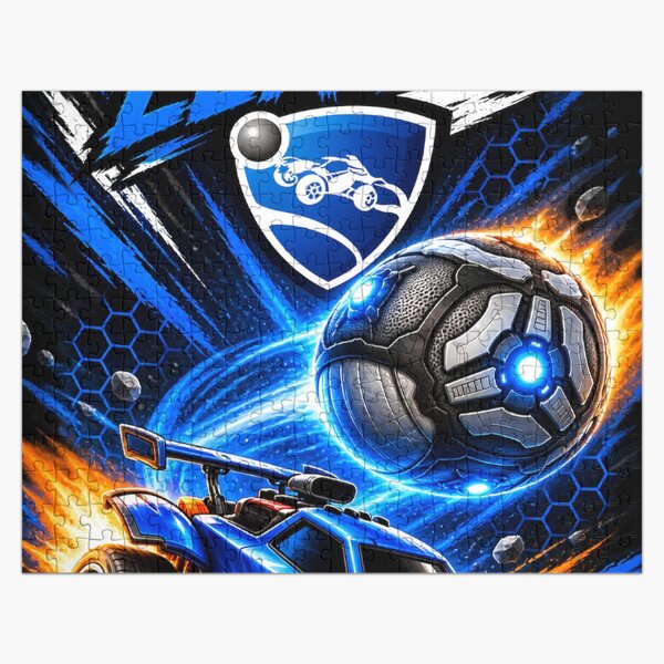 Item preview, Coche de juego de Rocket League y diseño de fútbol futurista designed and sold by NBT-NOVA.