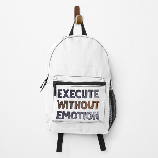 Item preview, Execute Without Emotion - Stoic Discipline Quote designed and sold by Dzblack.