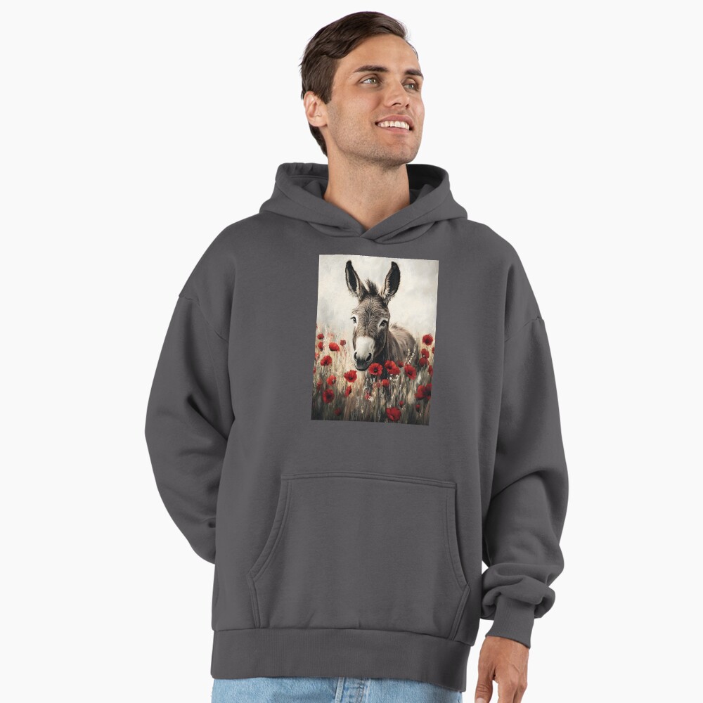 Aperçu de l'œuvre Sweat à capuche oversize premium créée et vendue par ArtfulPlay.