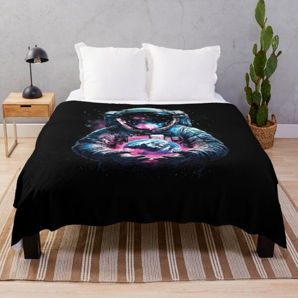 Item preview, Astronaut Space Shirt, Cosmic Galaxy Graphic Tee, Astronaut Holding Planet Design, Retro Space Explorer Gift, Astronomy Lover designed and sold by Phirivey.