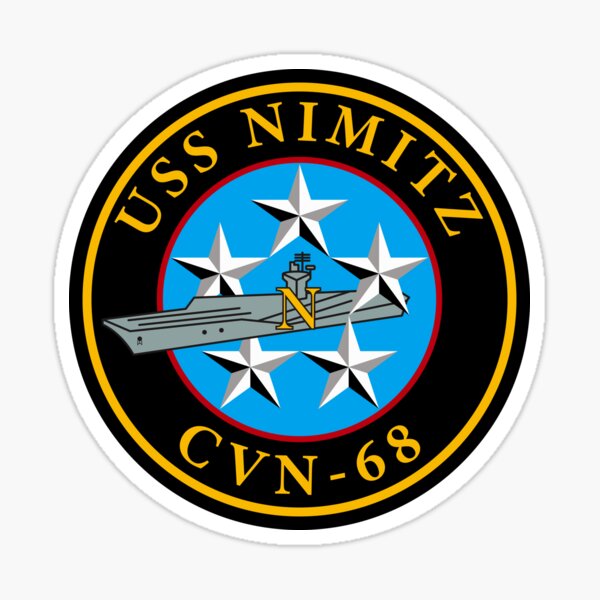 Artikelvorschau, USS Nimitz (CVN-68) – Marine der Vereinigten Staaten entworfen und verkauft von wordwidesymbols.