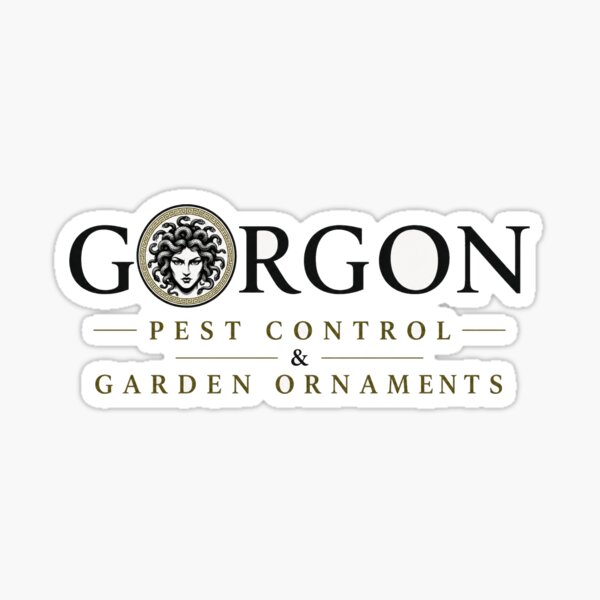 Artikelvorschau, Gorgon Schädlingsbekämpfung & Gartendekorationen entworfen und verkauft von dode74.