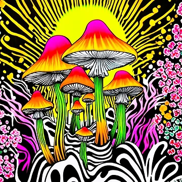 Artwork thumbnail, Psilocybin Sunrise by RevolutionY2k