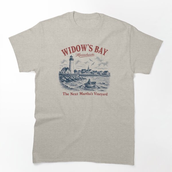 Aperçu de l'œuvre Widow's Bay, Massachusetts, émission de télévision rétro amusante créée et vendue par KodiakMillyy.