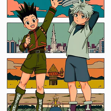 Artwork thumbnail, Gon And Killua - 4 by Creaturesinzo