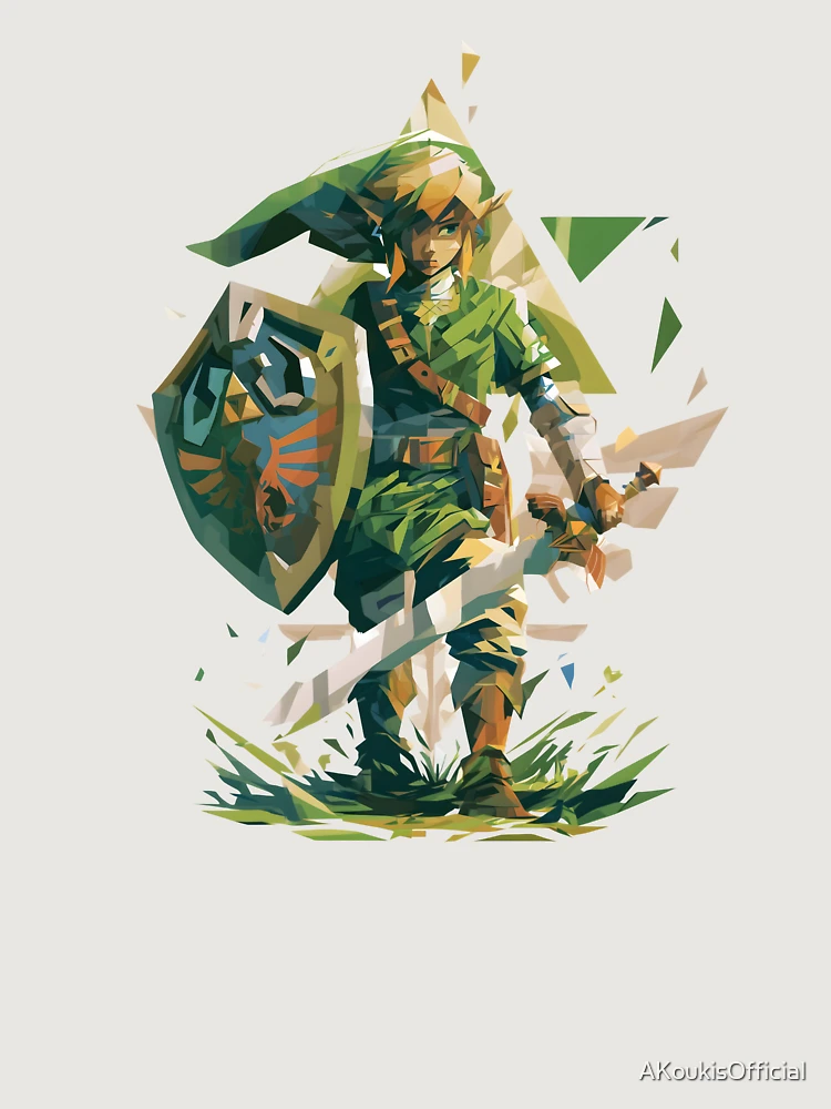 Thumbnail 6 von 6, Premium Oversized Pullover, Legend of Zelda - Link designt und verkauft von AKoukisOfficial.