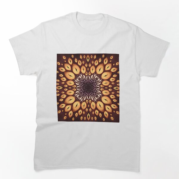 Aperçu de l'œuvre Gueule vigilante – Mandala de l'horreur à l'œil occulte créée et vendue par Thistlegrove.