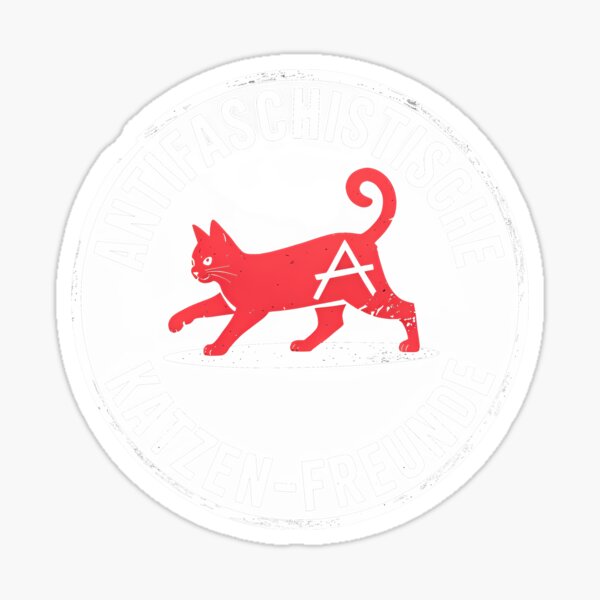 Artikelvorschau, Antifaschistische Katzen Freunde - Linke Antifaschismus Merch entworfen und verkauft von LoFizzy.