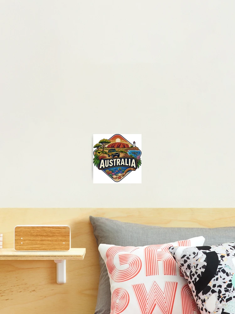 Thumbnail 2 of 3, Photographic Print, Australia designed and sold by StackedPixels.