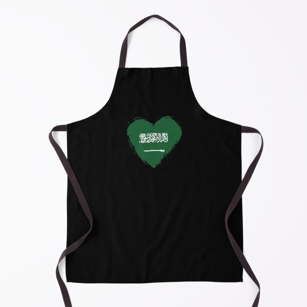 Item preview, Distressed Saudi Arabia Flag Heart SA designed and sold by shitpostee.
