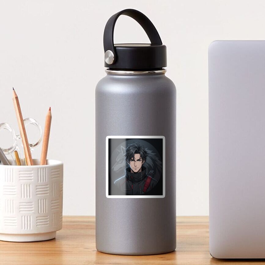Aperçu de l'œuvre Sticker fini brillant créée et vendue par garrou.
