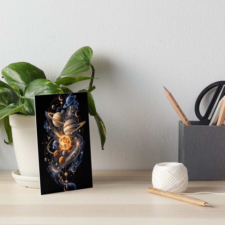 Item preview, Art Board Print designed and sold by Vulyk .