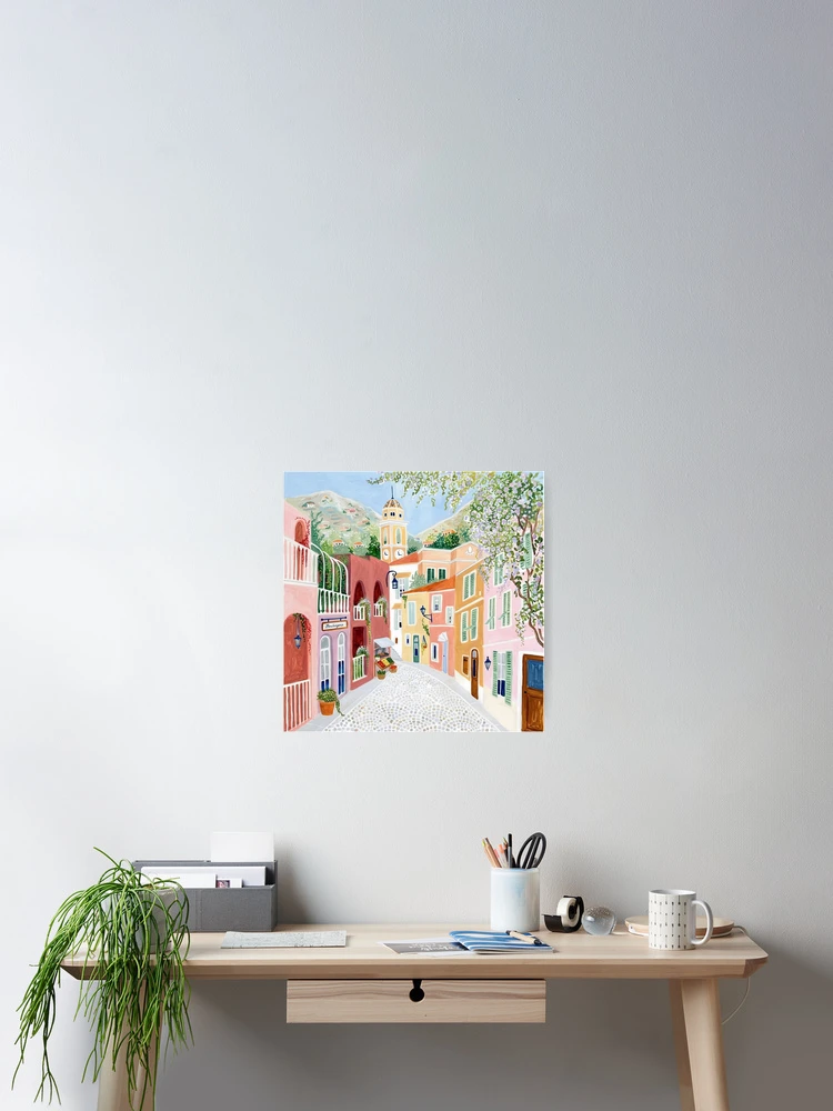 Imagen 2 de 3, Póster con la obra Villefranche Sur Mer, Francia, diseñada y vendida por POSTERIOCREW.