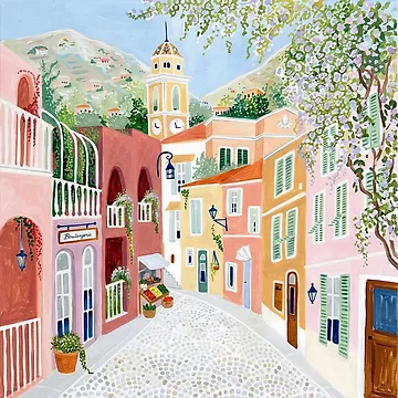 Imagen de la obra Villefranche Sur Mer, Francia de POSTERIOCREW