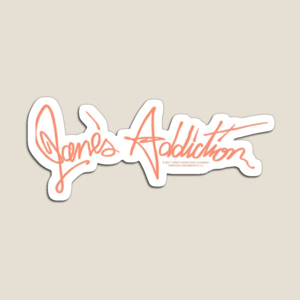 Item preview, NUEVO LOGOTIPO DE LA BANDA JANE'S ADDICTION designed and sold by ScribbleeFreaks.